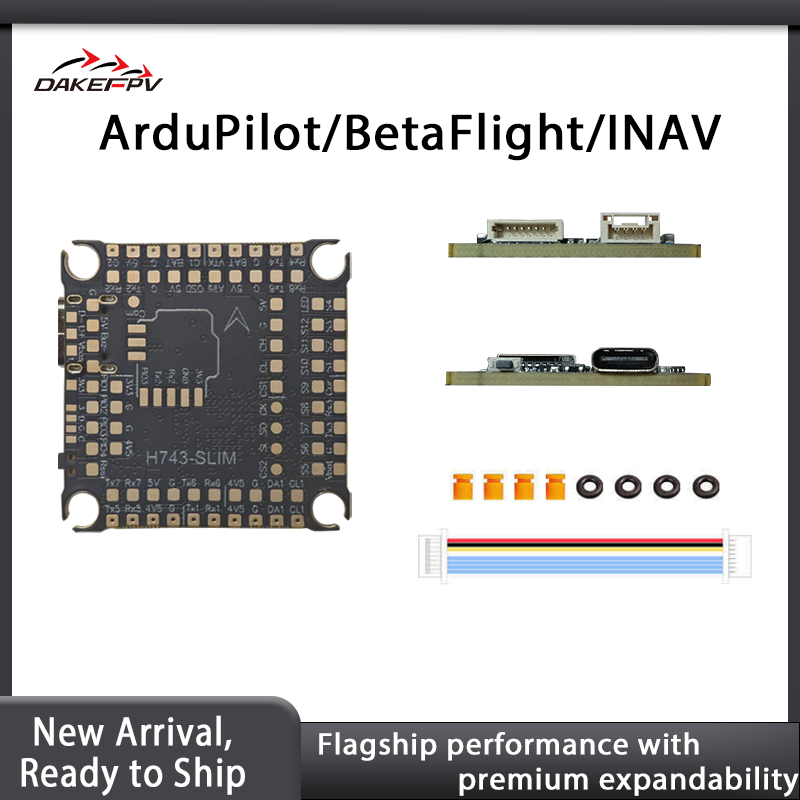 Drone Gimbal Controller - Controlador de Voo H743 SLIM —