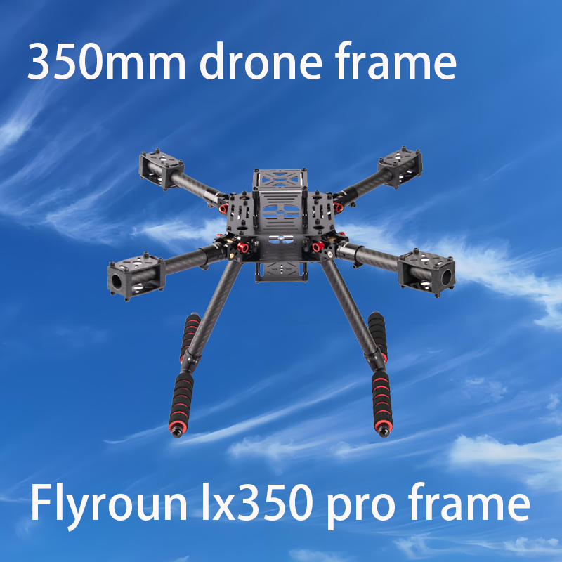 Drone Gimbal For Mirrorless - Drone Flyroun LX350 PRO 350mm com