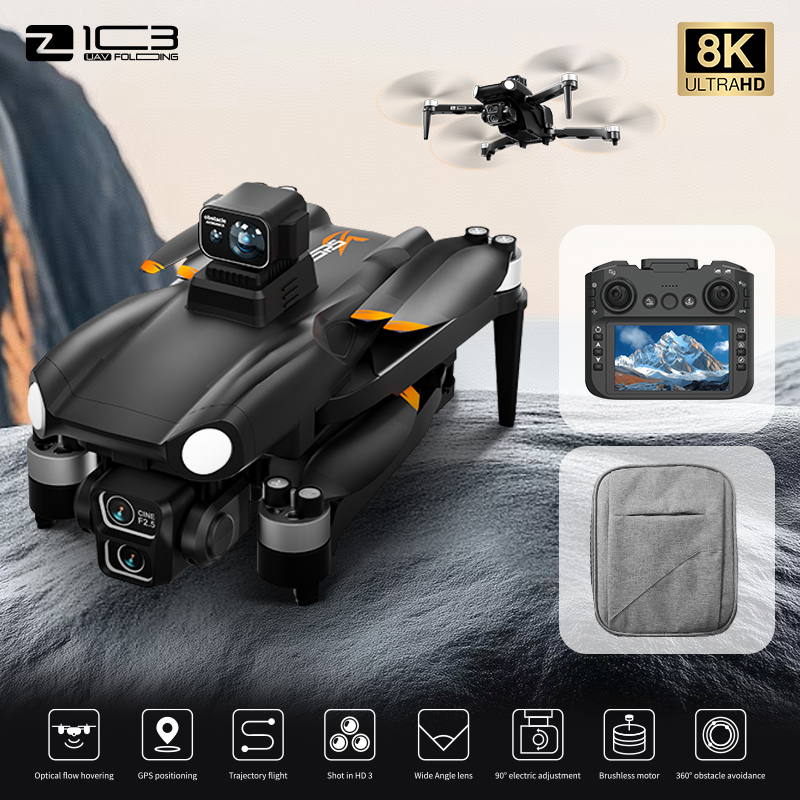 Drone Gimbal Mount - Drone Profissional Z103 Ultra 8K com