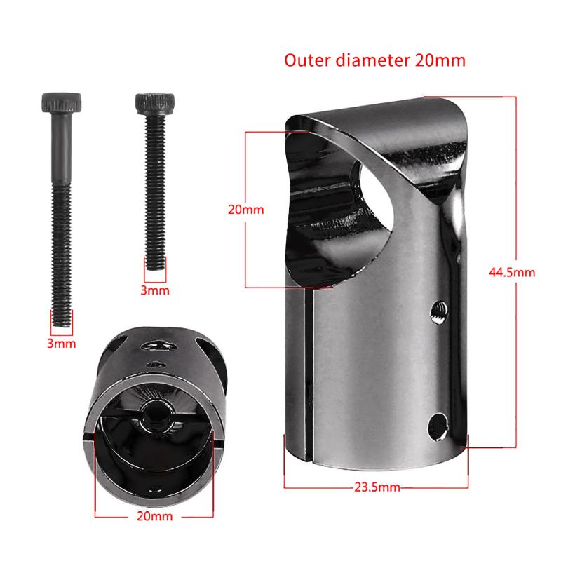 Drone Gimbal Mount - Conector de Tubo de Fibra de