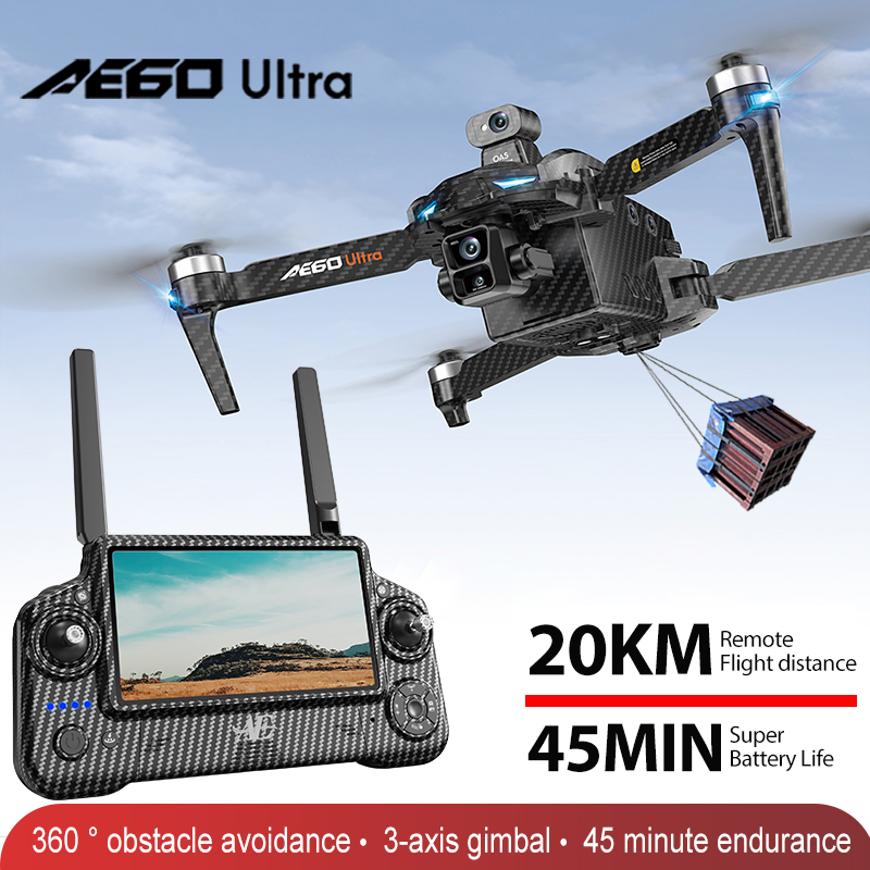 Drone Gimbal Brushless - Ae60 gps drone profissional 8k câmera