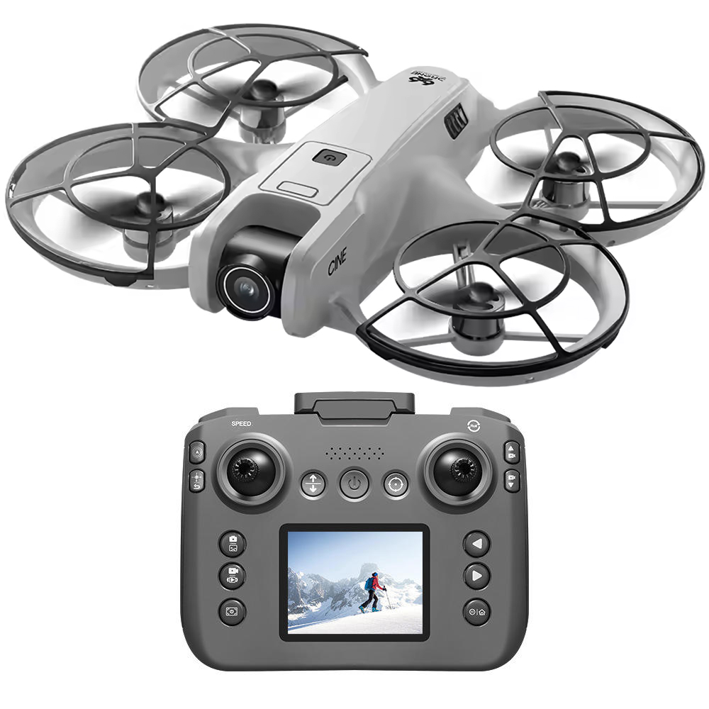 Drone Gimbal Brushless - V666 dobrável mini drone 4k câmera