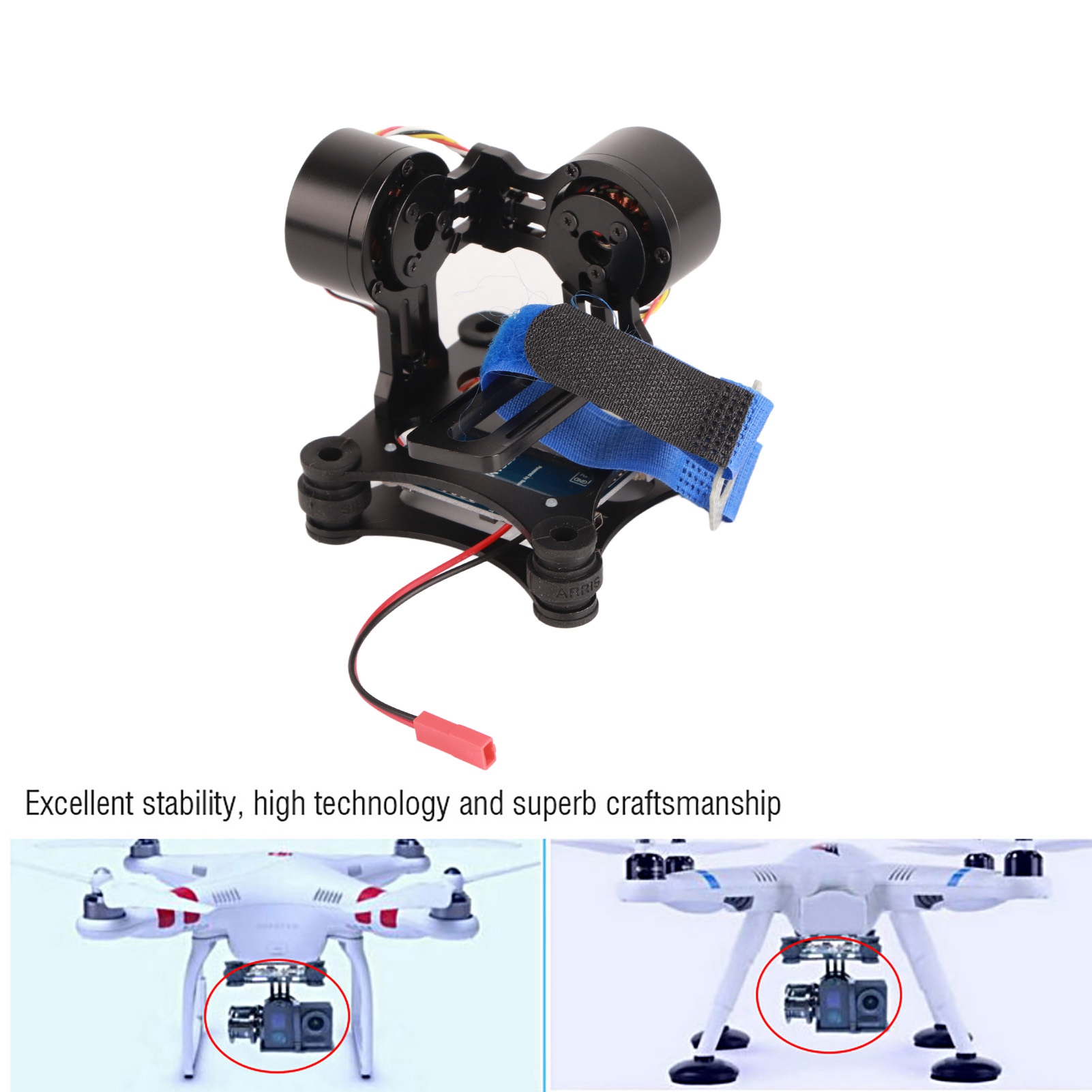 Drone Gimbal For Gopro - Gimbal de Câmera Sem Escovas, Placa