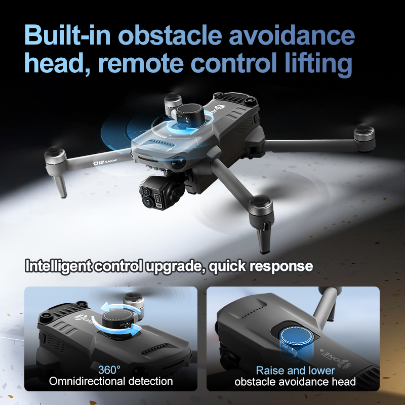 Drone RC Quadricóptero 8K com  - Drone Gimbal Brushless avaliação e preço