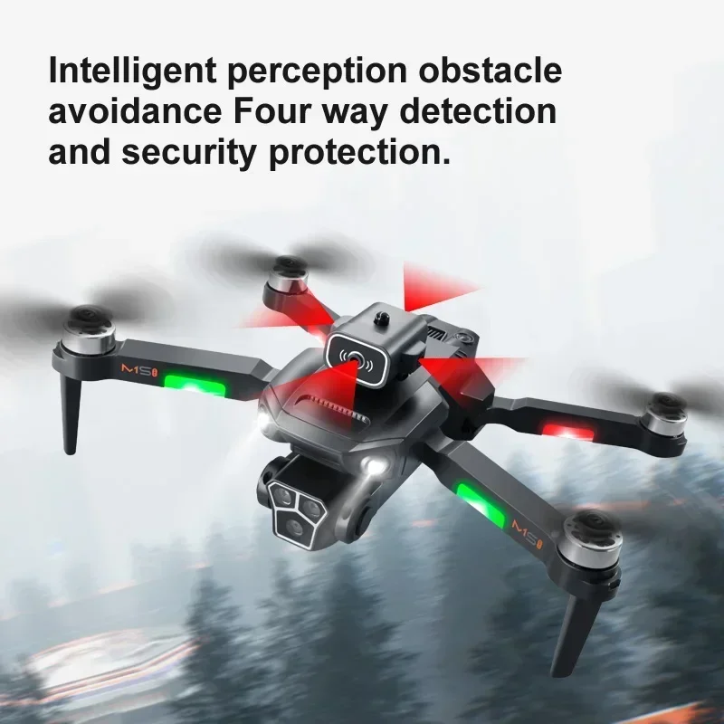 Drone M1S 8K Profissional com  - Drone Gimbal 3 Axis avaliação e preço