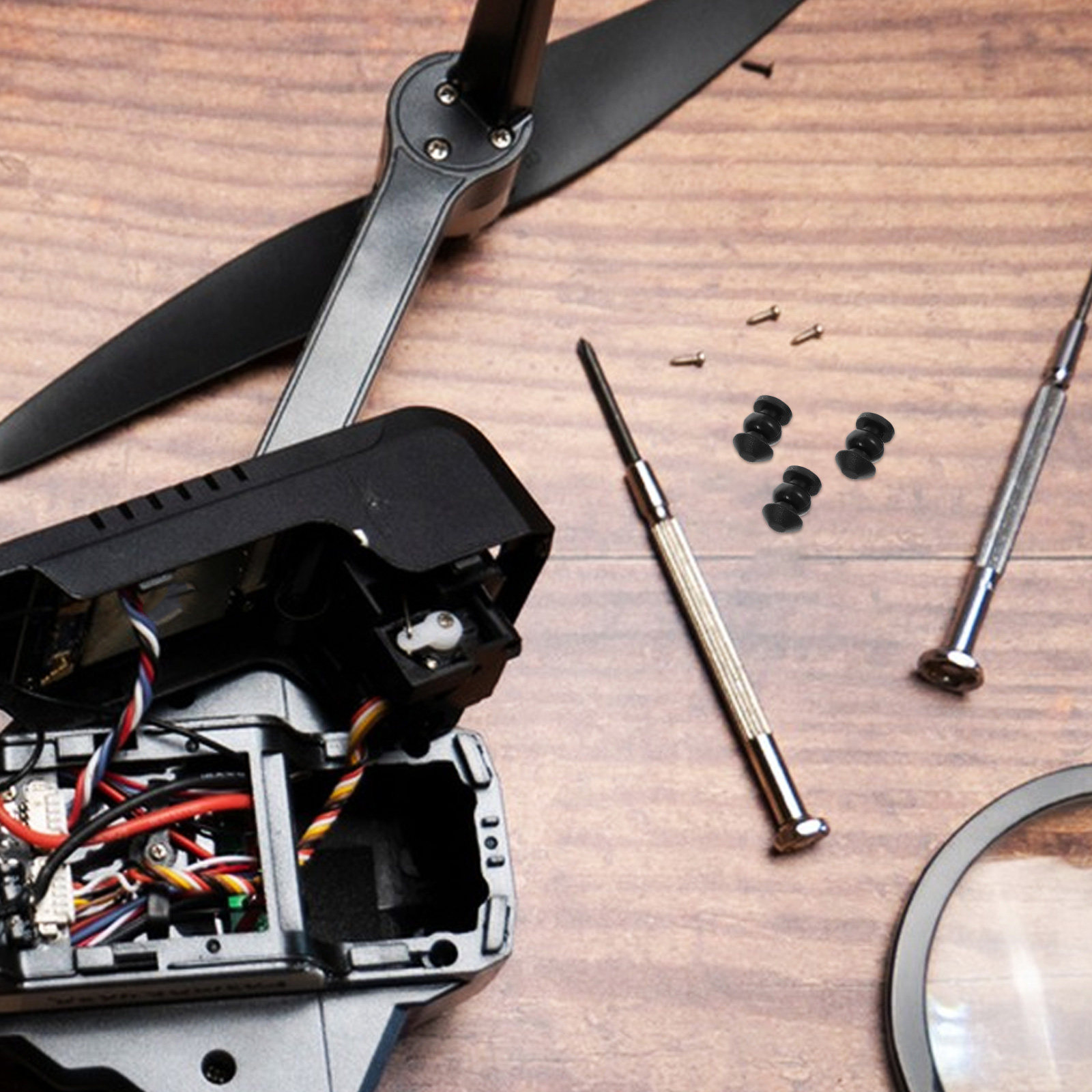 10 Peças Amortecedores de Vibr - Drone Gimbal Dampener avaliação e preço