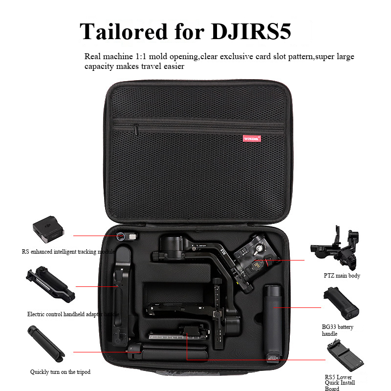 Bolsa de ombro para DJI RS 5,  - Drone Gimbal Case avaliação e preço
