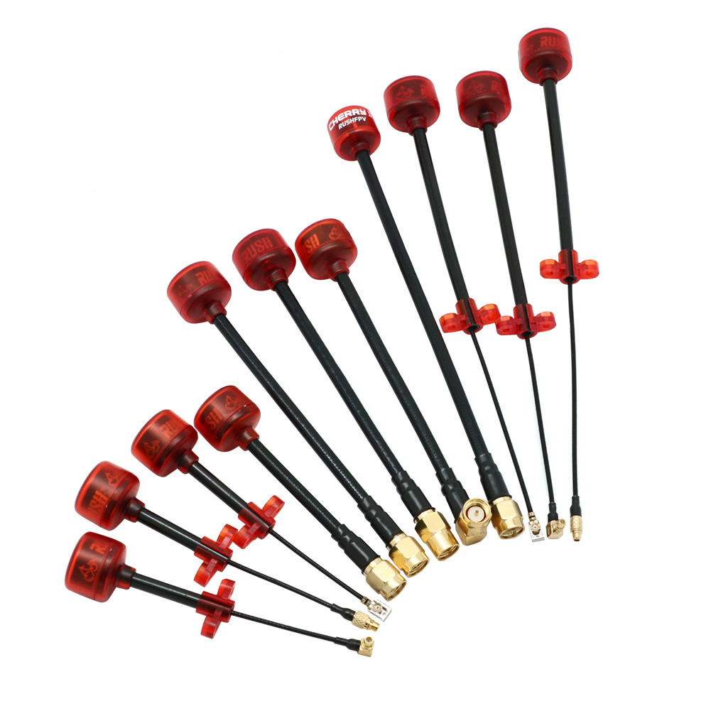 Rush cereja fpv 5.8g antena lh - Drone Gimbal Controller avaliação e preço