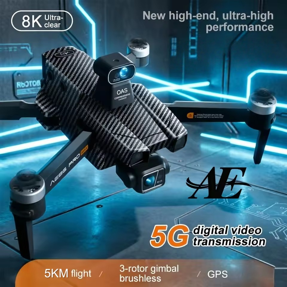 Drone Brushless 8K ESC com Câm - Drone Gimbal 3 Axis avaliação e preço