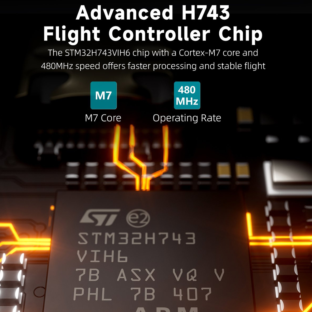 GEPRC TAKER H743 BT 8Bit 80A S - Drone Gimbal Controller avaliação e preço