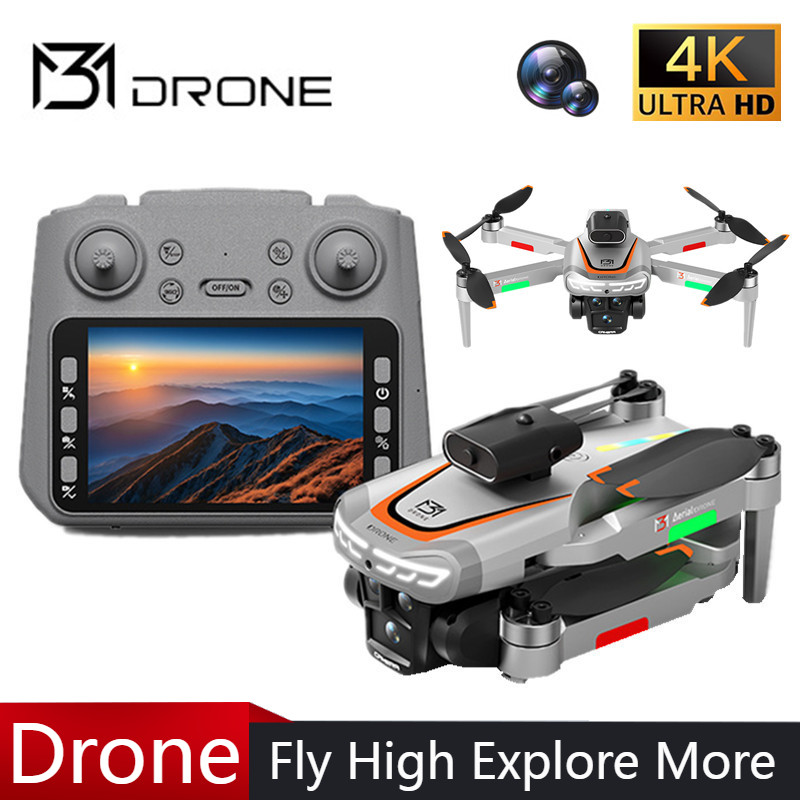 M3 drone profissional 4k hd fo - Drone Gimbal 2 Axis avaliação e preço