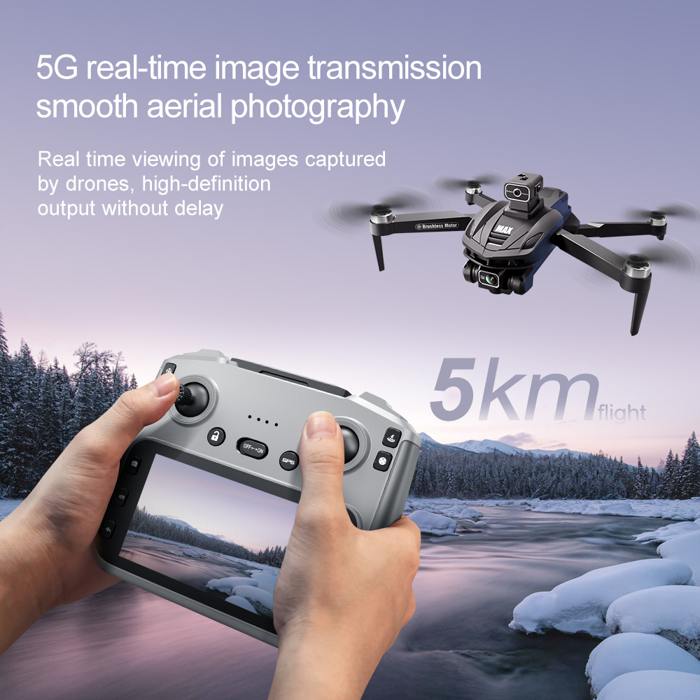 V168 PRO Max GPS Drone 8K Prof - Drone Gimbal Brushless avaliação e preço
