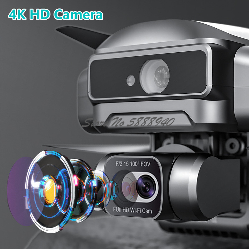 Profissional aéreo real 4k gps - Drone Gimbal 2 Axis avaliação e preço