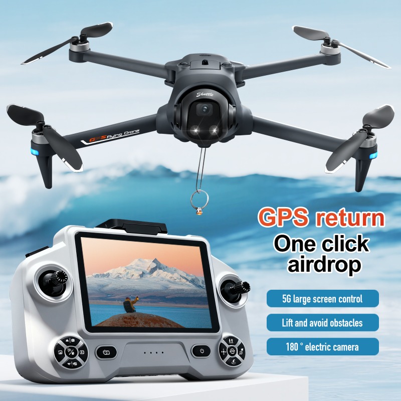 NOVO YL059 Mini Quadricóptero  - Drone Gimbal 2 Axis avaliação e preço
