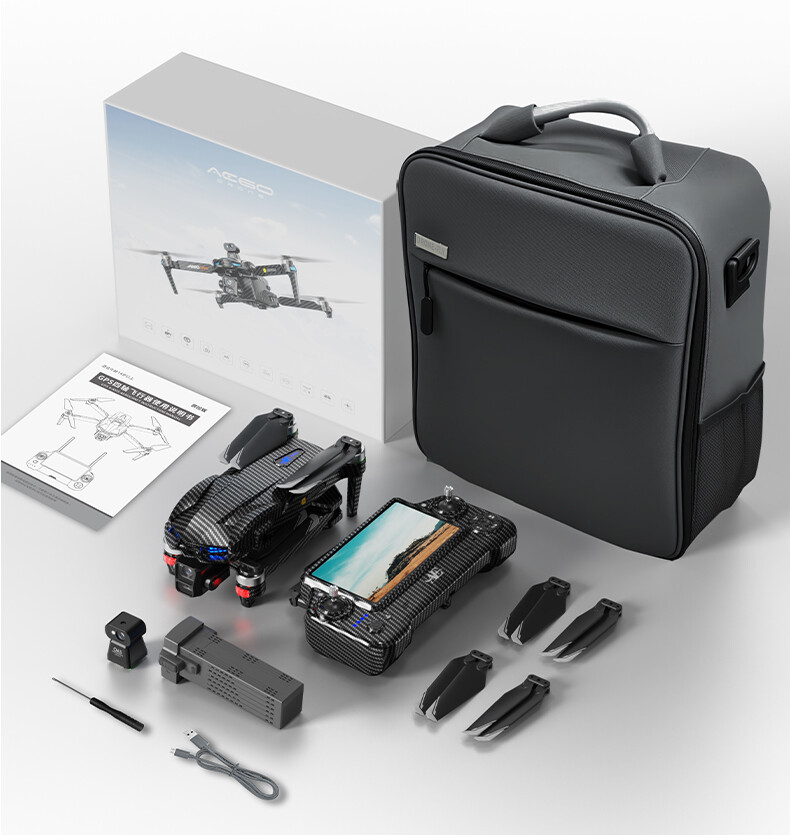 Drone Ultra Profissional AERC  - Drone Gimbal 3 Axis avaliação e preço