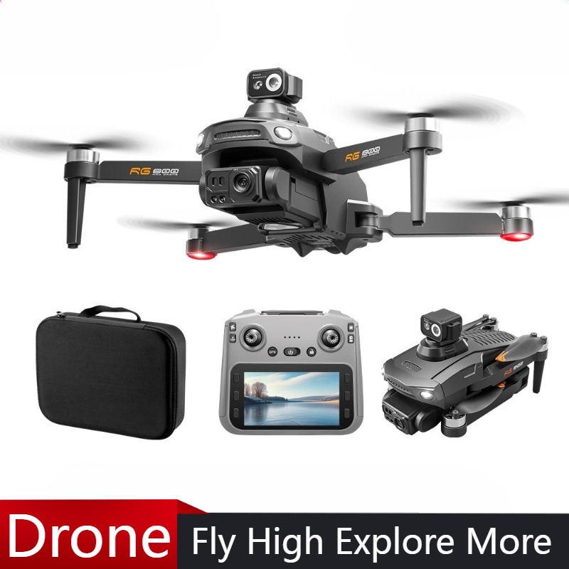 Novo drone rg800 max 1080p câm - Drone Gimbal 2 Axis avaliação e preço