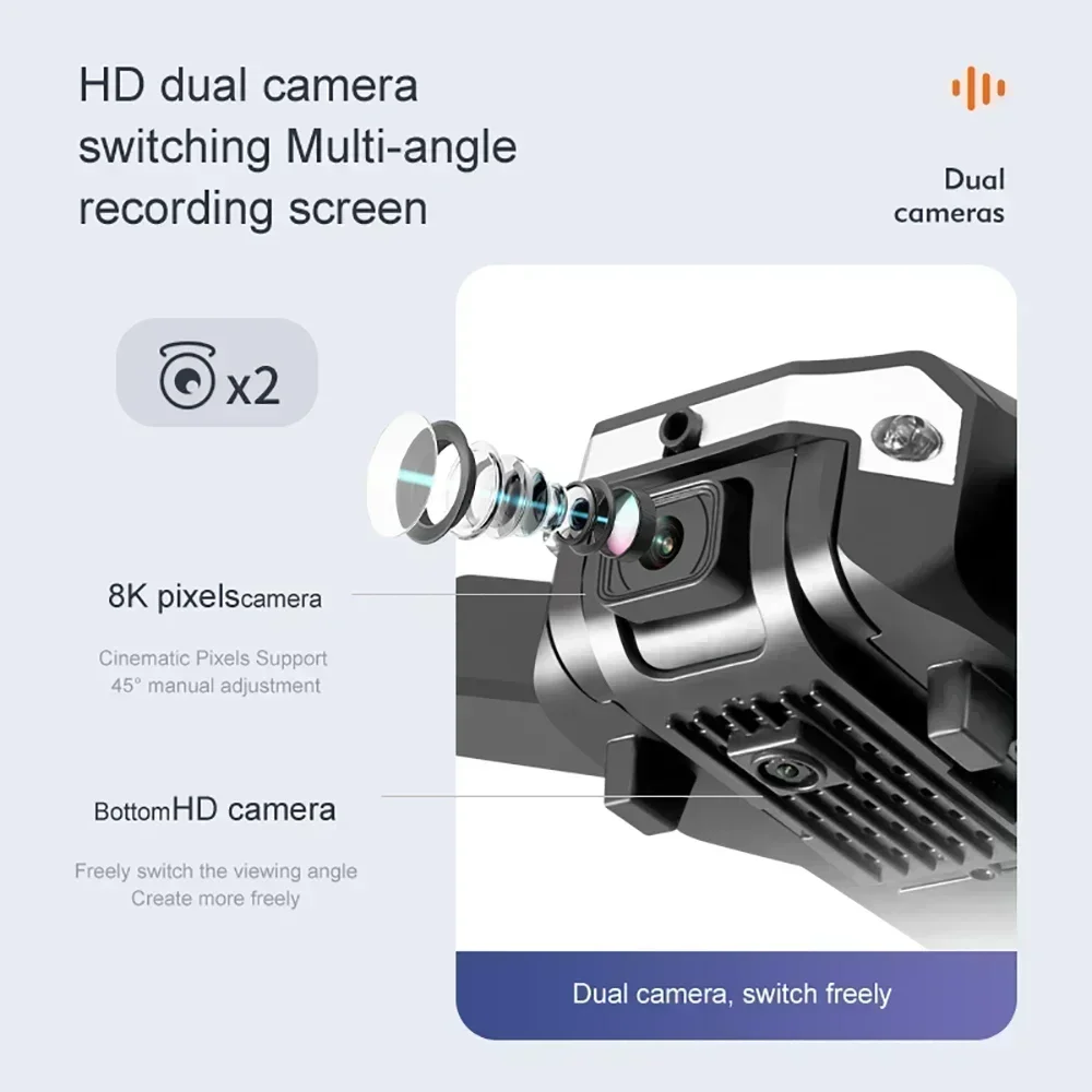 Drone G6 Pro 8K com Câmera Dup - Drone Gimbal Brushless avaliação e preço