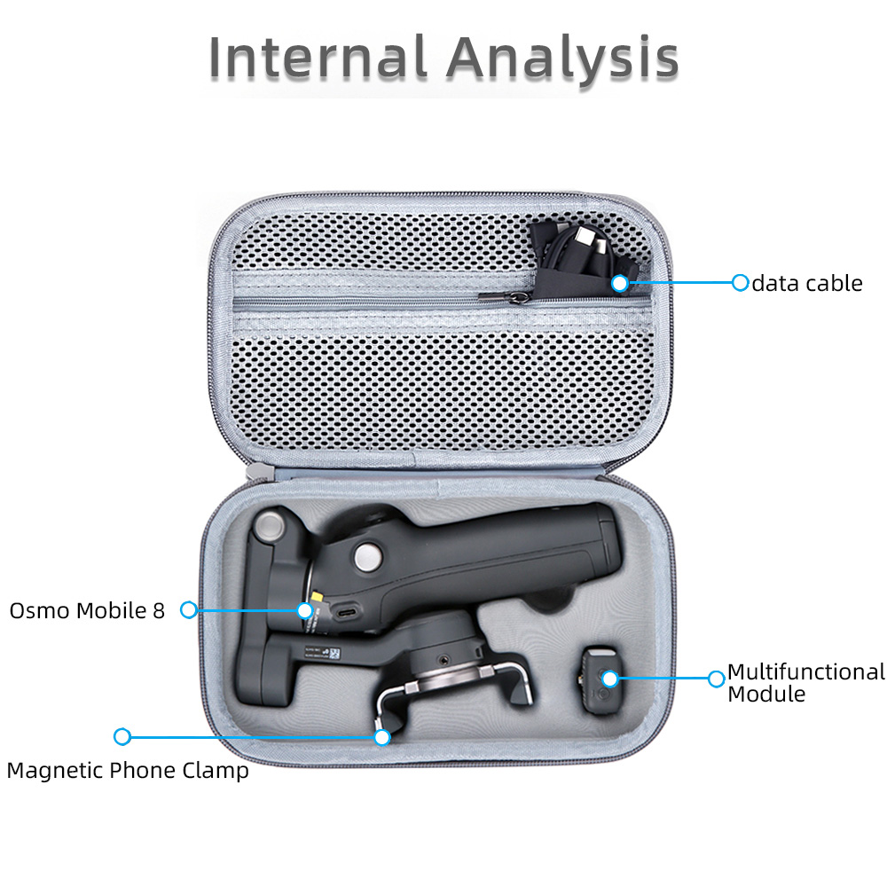Bolsa para DJI Osmo Mobile 8,  - Drone Gimbal Case avaliação e preço