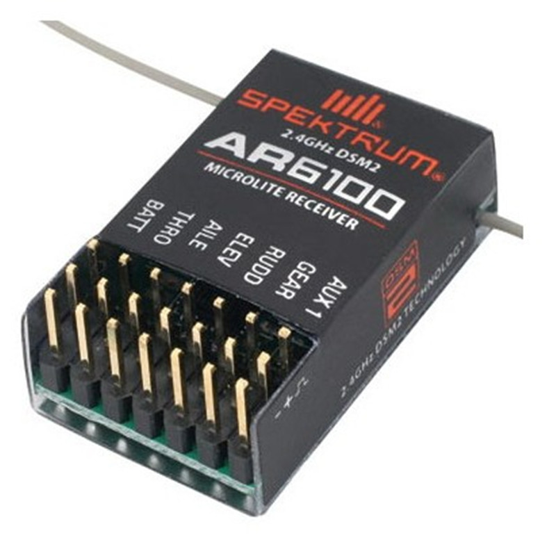 AR6100 DSM2 6CH 2.4GHz Recepto - Drone Gimbal Controller avaliação e preço