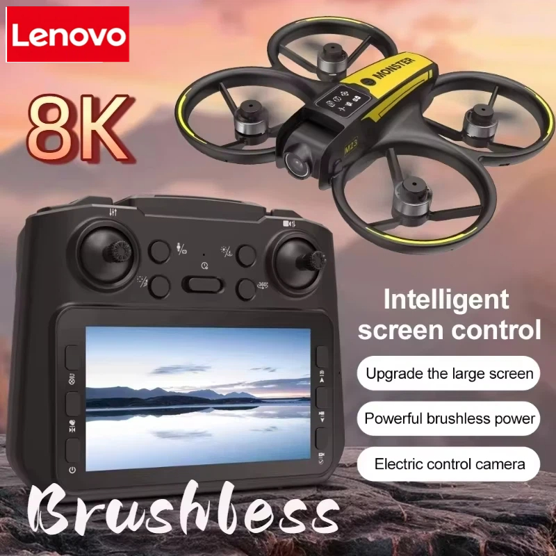 Drone Lenovo M23 HD 8K com Câm - Drone Gimbal 2 Axis avaliação e preço