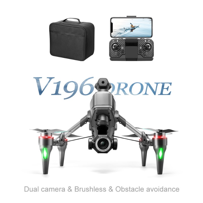 2025 v196 drone automático par - Drone Gimbal 2 Axis avaliação e preço
