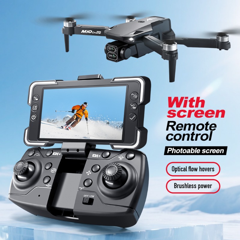 Drone com Câmera M10, Controle - Drone Gimbal 2 Axis avaliação e preço